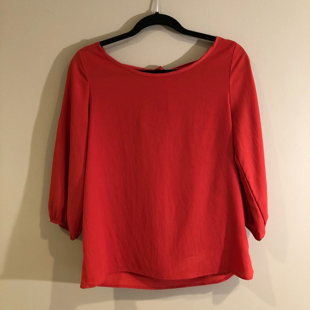 Wish // Burnt Orange Blouse